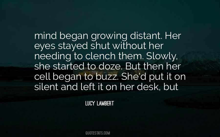 Lucy Lambert Quotes #1303649