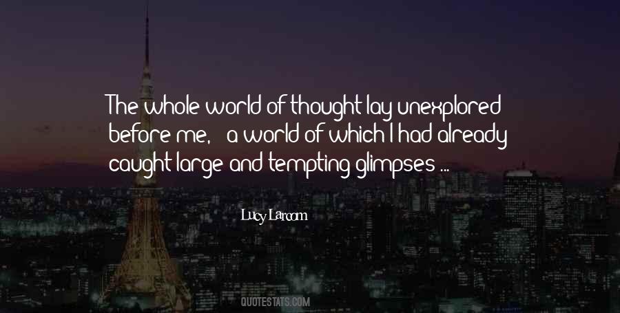 Lucy Larcom Quotes #1304498