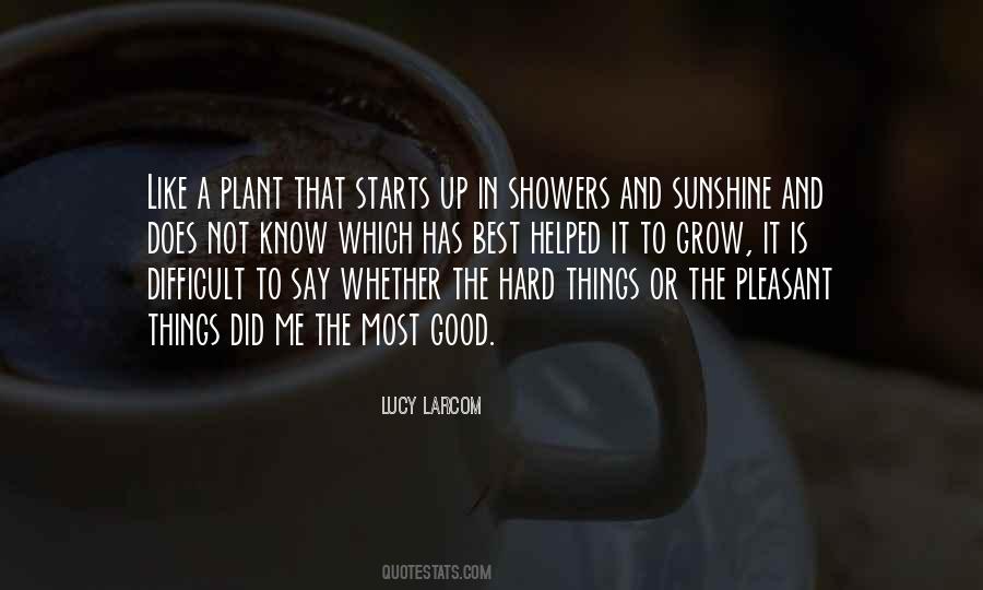 Lucy Larcom Quotes #29592