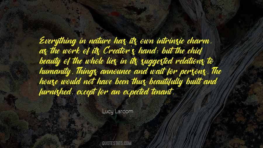 Lucy Larcom Quotes #818993