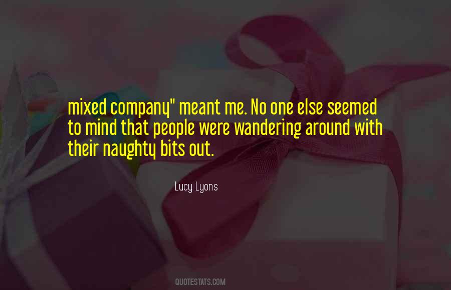 Lucy Lyons Quotes #138617