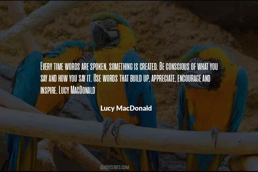 Lucy MacDonald Quotes #1563533