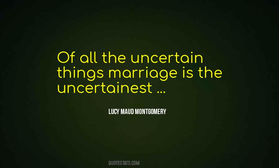 Lucy Maud Montgomery Quotes #1278054