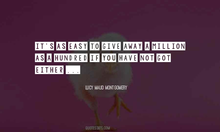 Lucy Maud Montgomery Quotes #1598551