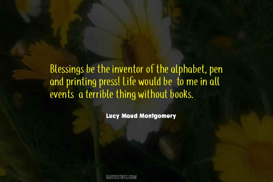 Lucy Maud Montgomery Quotes #1682916