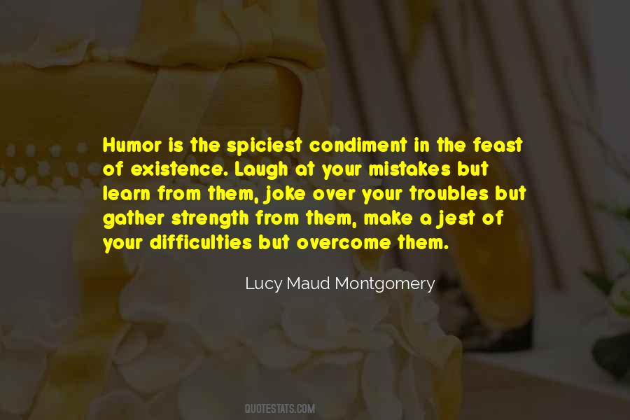 Lucy Maud Montgomery Quotes #1852088