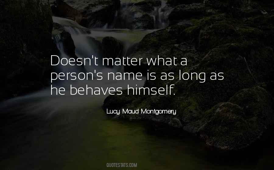 Lucy Maud Montgomery Quotes #644963