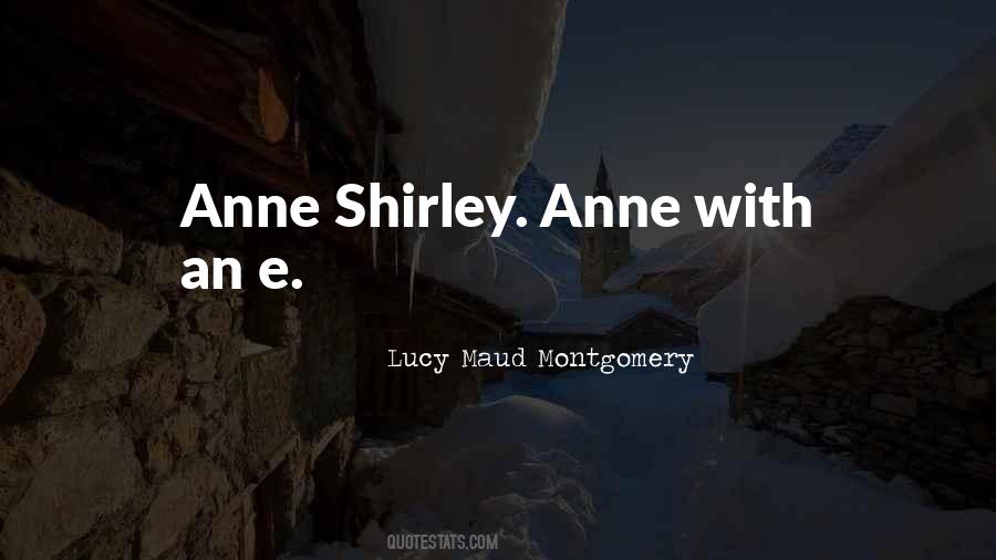 Lucy Maud Montgomery Quotes #805625