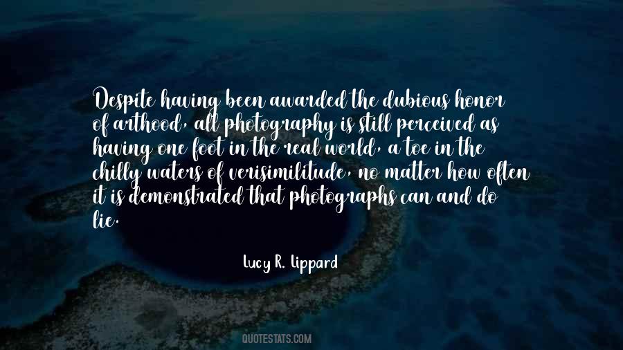 Lucy R. Lippard Quotes #457476