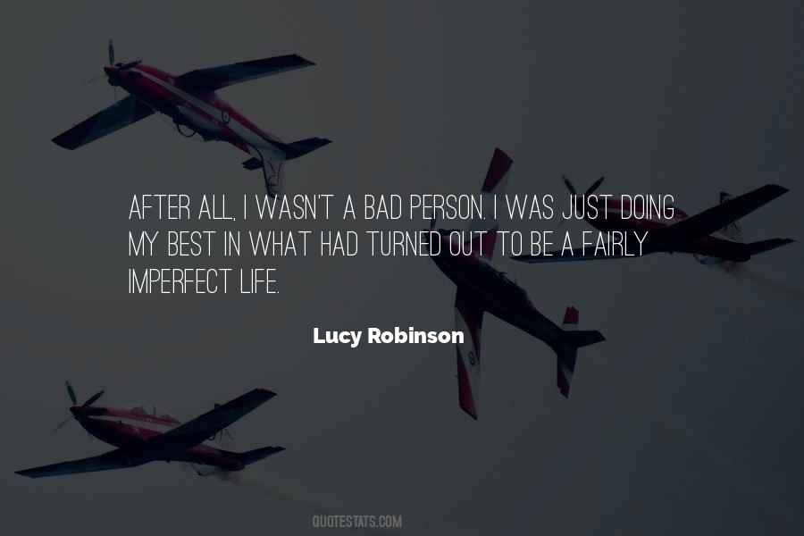 Lucy Robinson Quotes #1289442