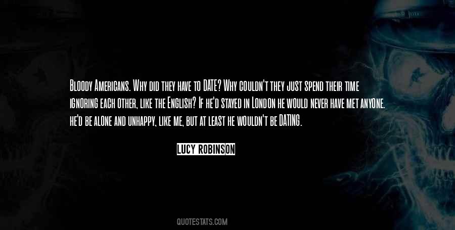 Lucy Robinson Quotes #476598