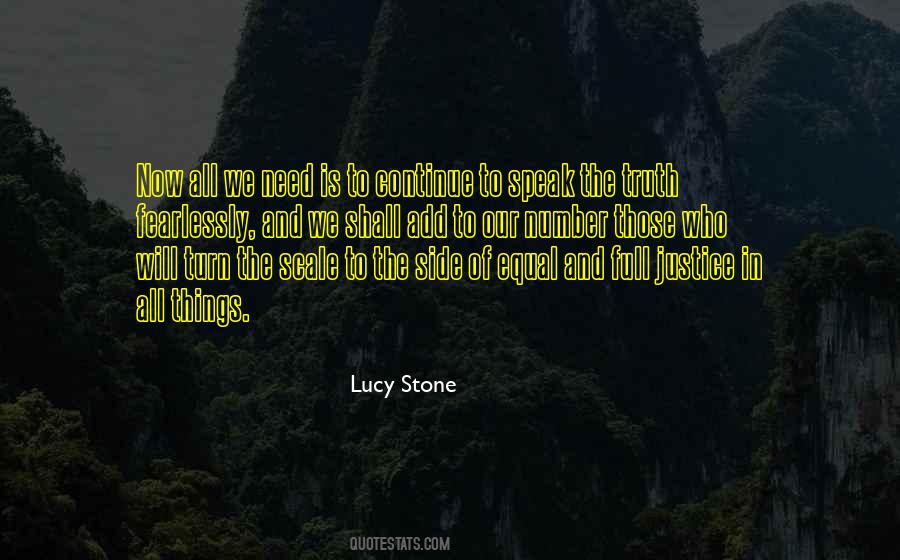 Lucy Stone Quotes #1297808