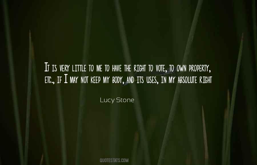 Lucy Stone Quotes #800751
