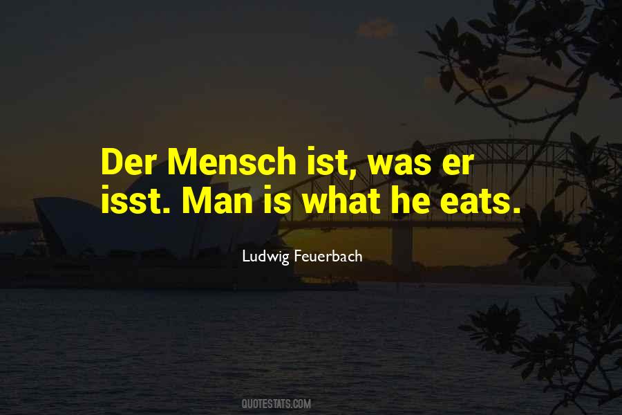 Ludwig Feuerbach Quotes #1078277