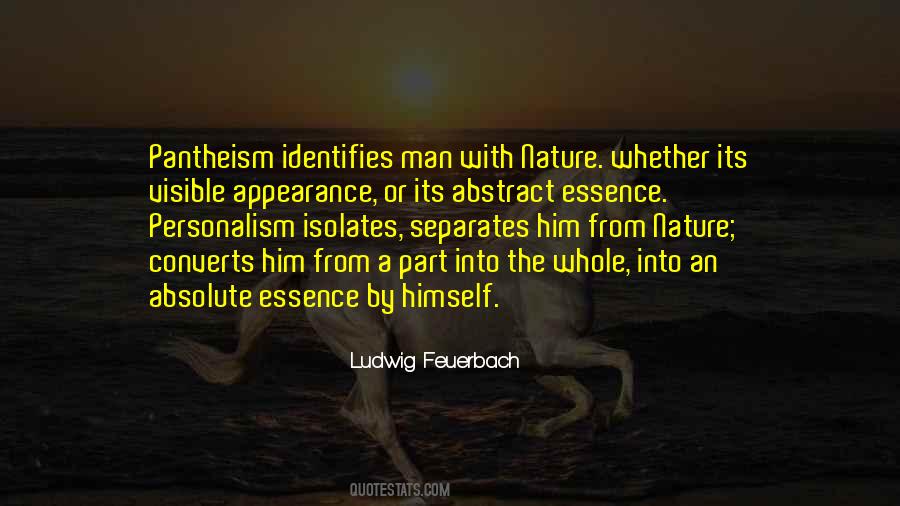 Ludwig Feuerbach Quotes #1314453