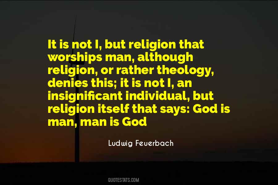 Ludwig Feuerbach Quotes #131471