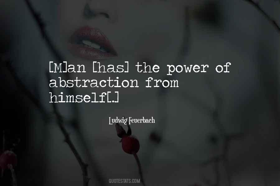 Ludwig Feuerbach Quotes #290830