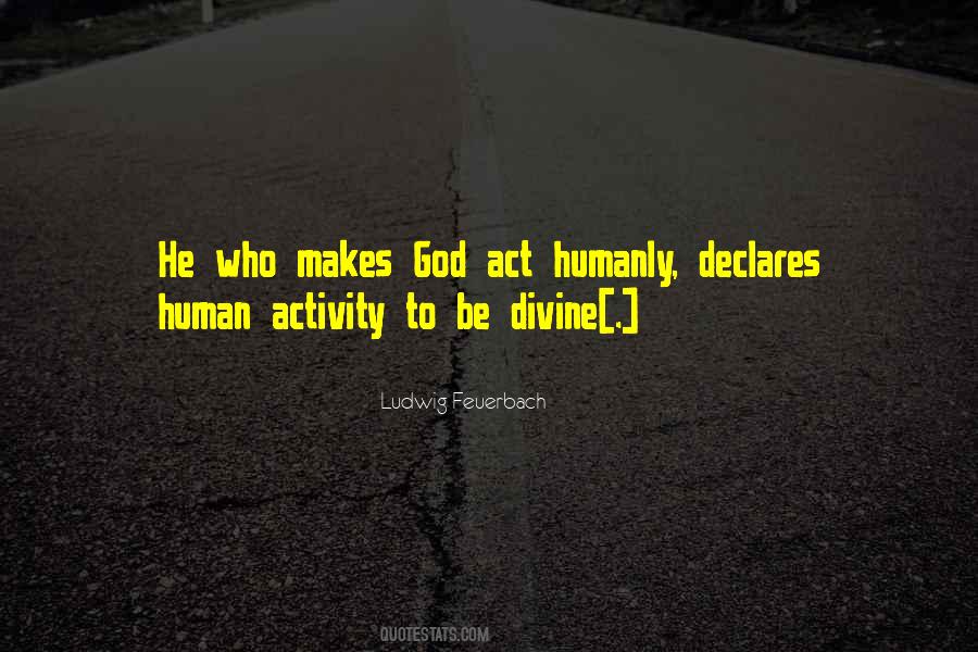 Ludwig Feuerbach Quotes #669523