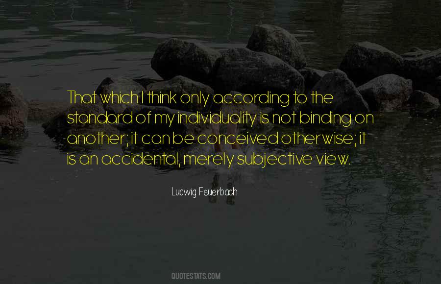 Ludwig Feuerbach Quotes #736171