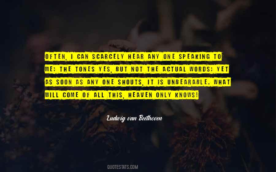 Ludwig Van Beethoven Quotes #1179055