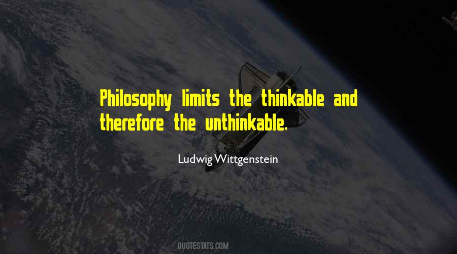 Ludwig Wittgenstein Quotes #1370954