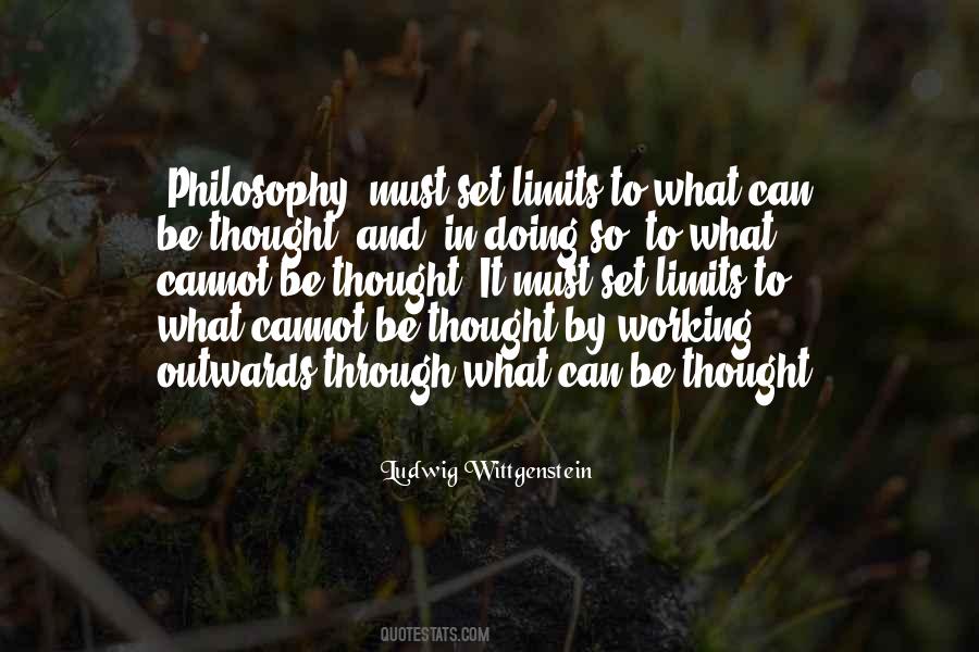 Ludwig Wittgenstein Quotes #1408747