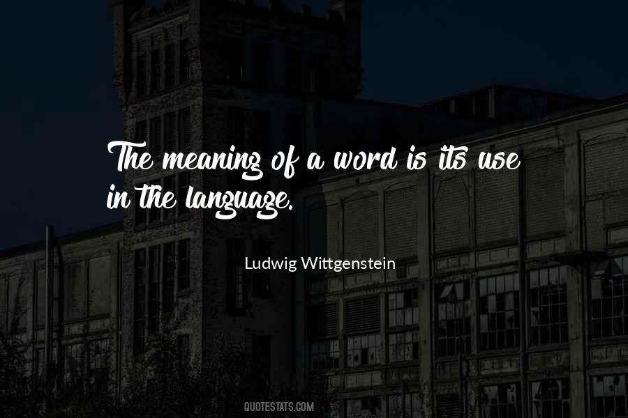 Ludwig Wittgenstein Quotes #605429