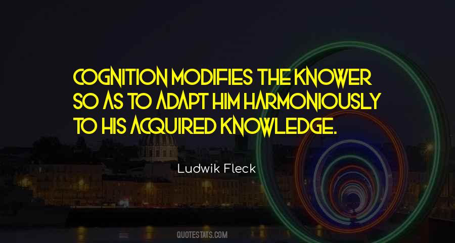 Ludwik Fleck Quotes #534753