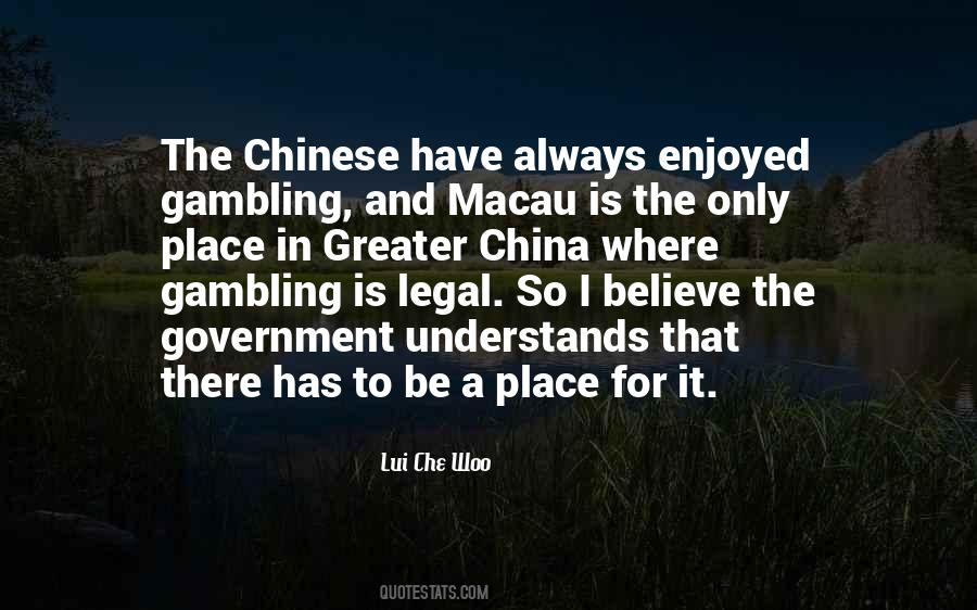 Lui Che Woo Quotes #1047002