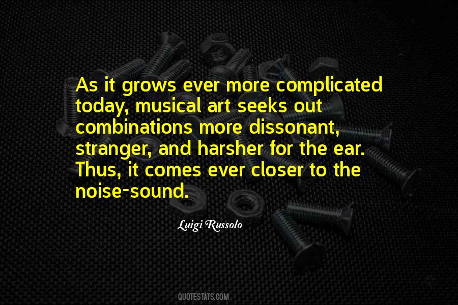 Luigi Russolo Quotes #941912