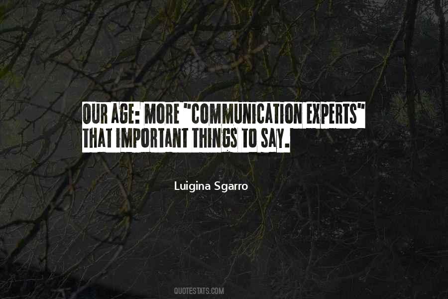 Luigina Sgarro Quotes #1125407