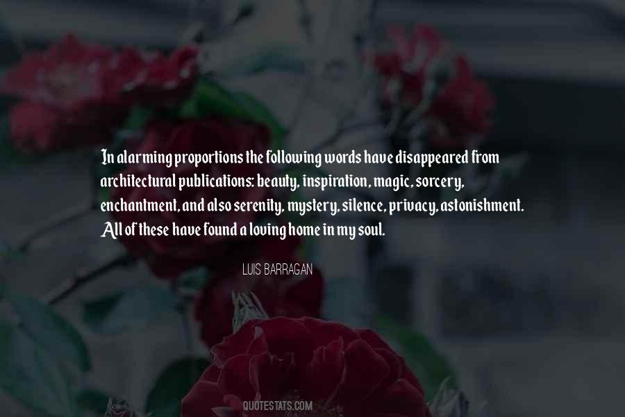 Luis Barragan Quotes #196493