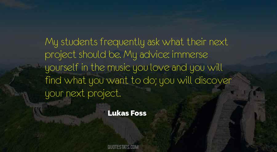 Lukas Foss Quotes #1345013