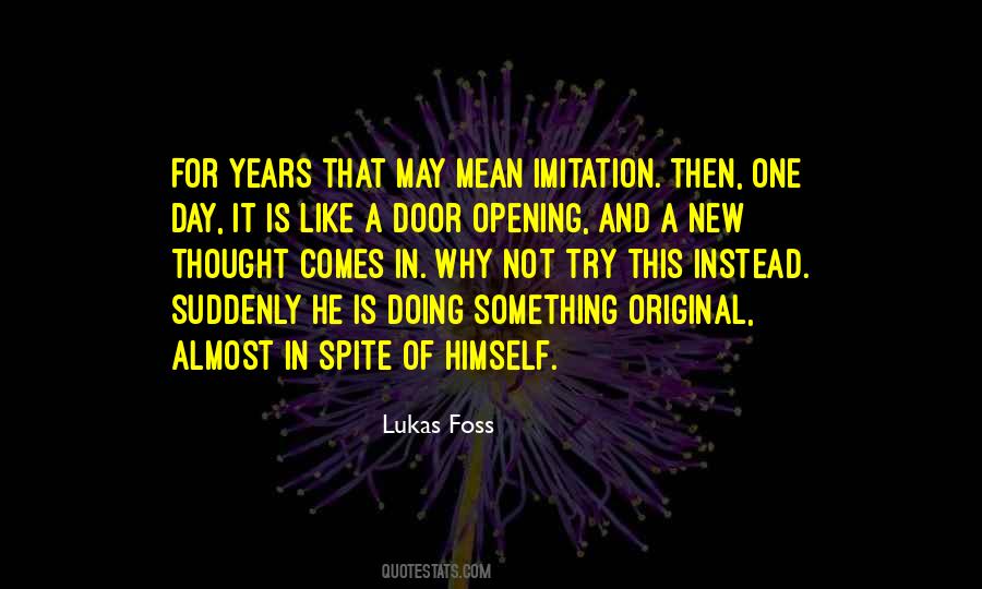Lukas Foss Quotes #1372537