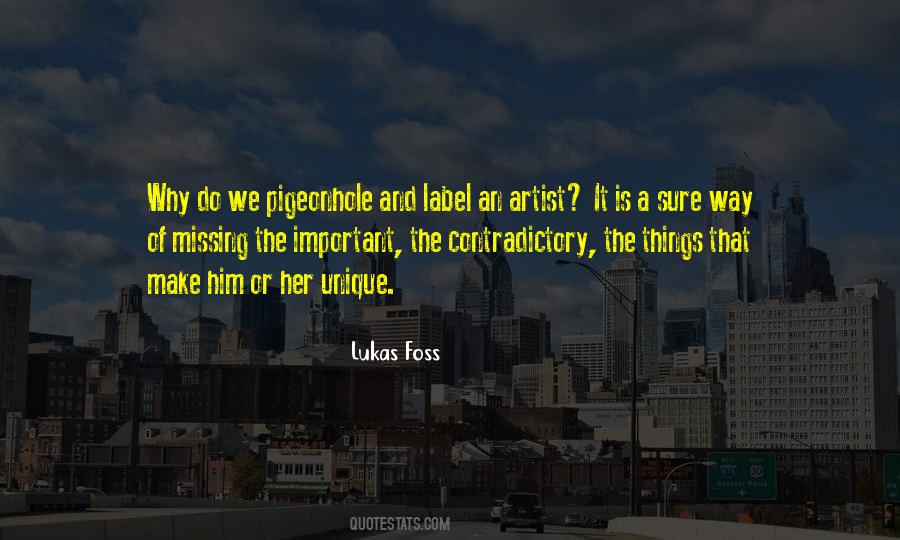 Lukas Foss Quotes #1638799