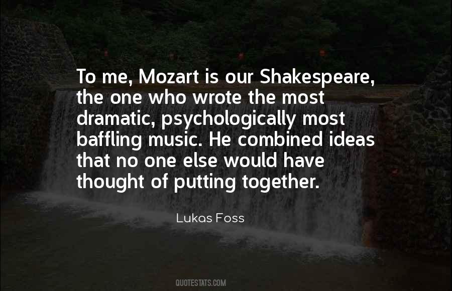 Lukas Foss Quotes #1656826