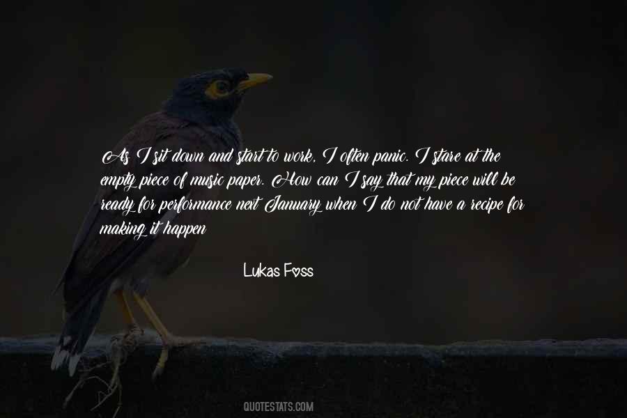 Lukas Foss Quotes #630396