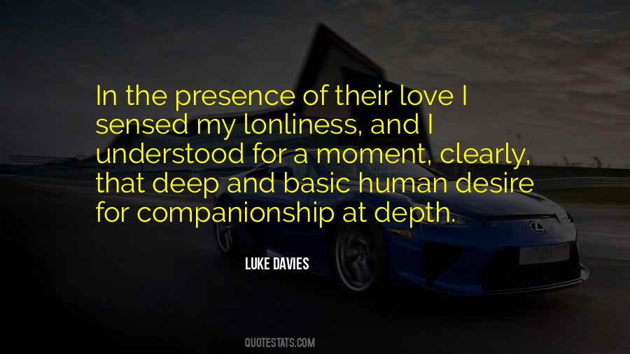 Luke Davies Quotes #249974