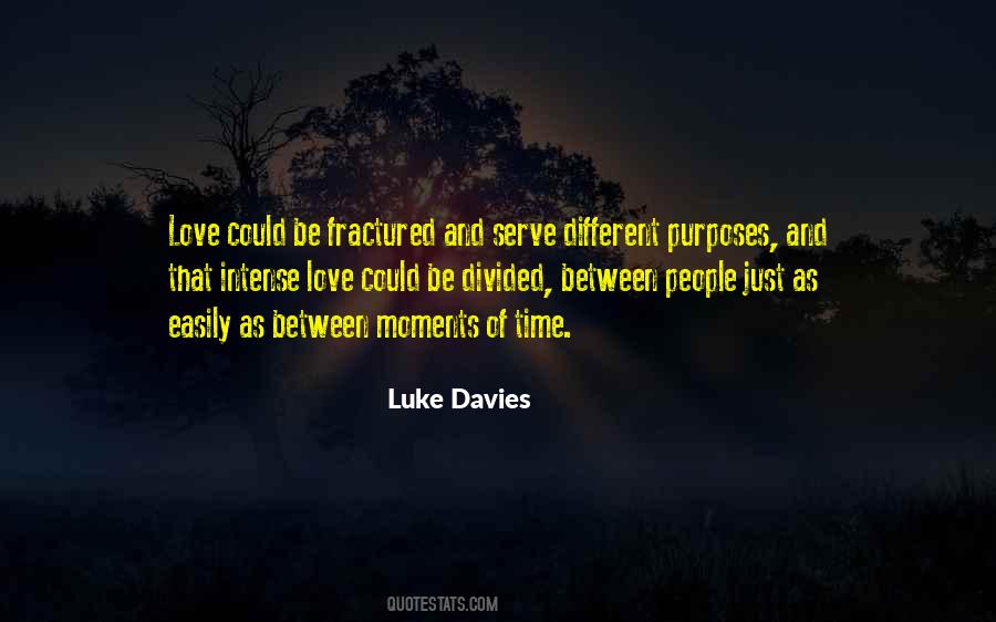 Luke Davies Quotes #299480