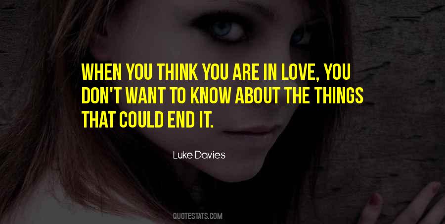 Luke Davies Quotes #348730