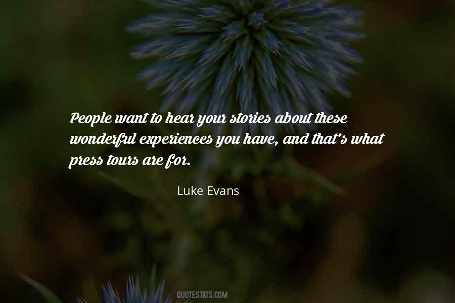 Luke Evans Quotes #1510316