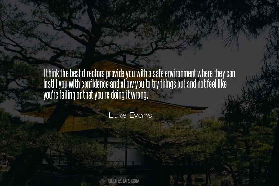 Luke Evans Quotes #60818