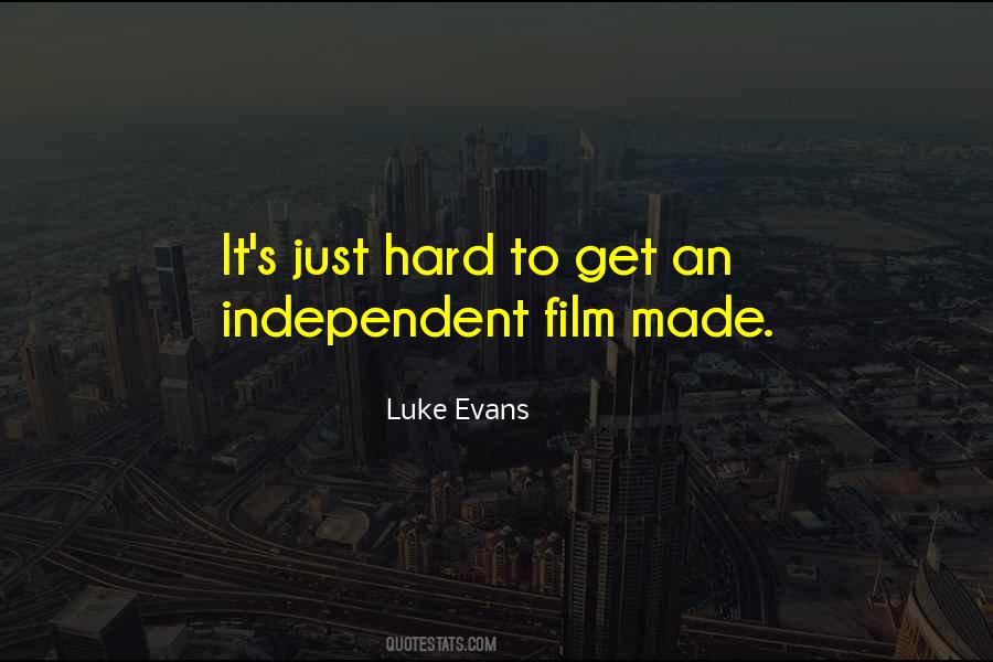 Luke Evans Quotes #993355