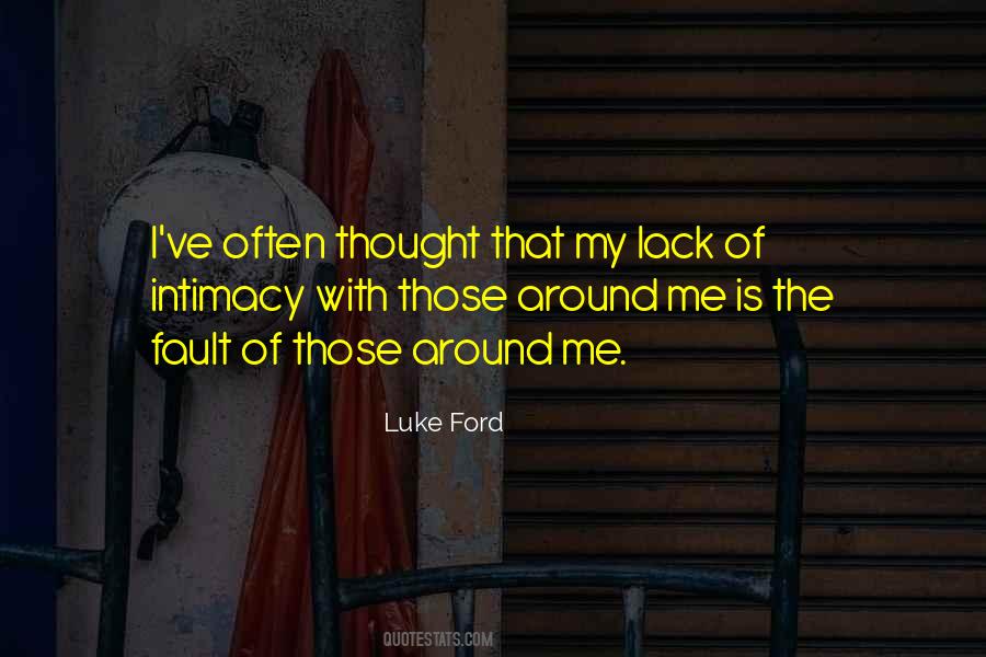 Luke Ford Quotes #1434855