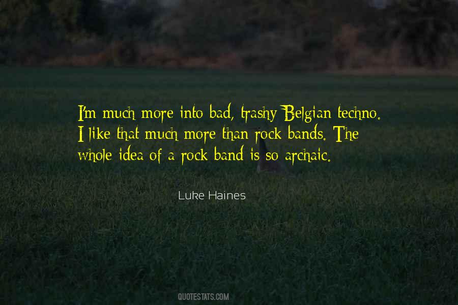 Luke Haines Quotes #1516192