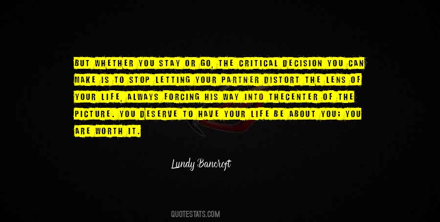 Lundy Bancroft Quotes #1473124