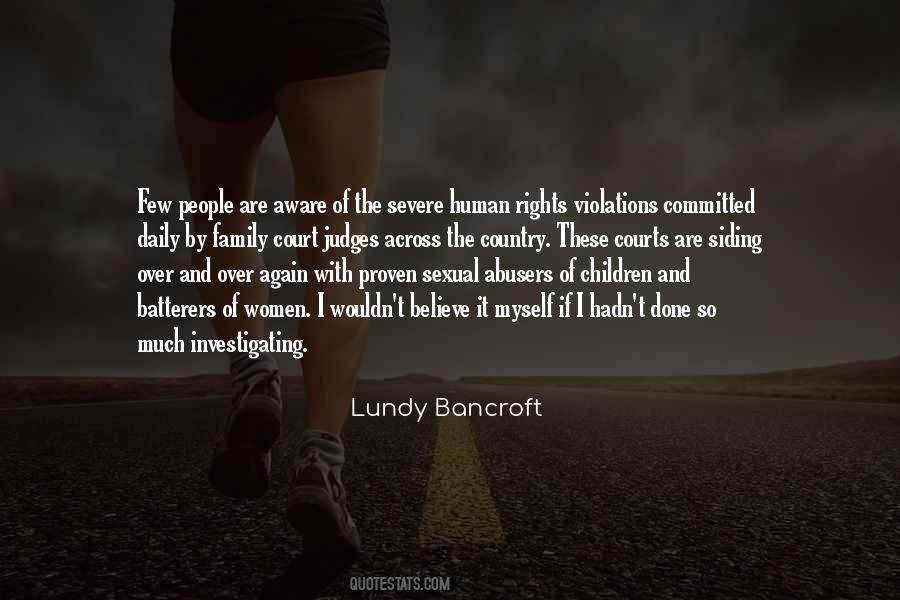 Lundy Bancroft Quotes #1501257