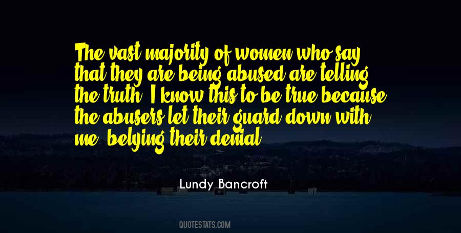 Lundy Bancroft Quotes #621264