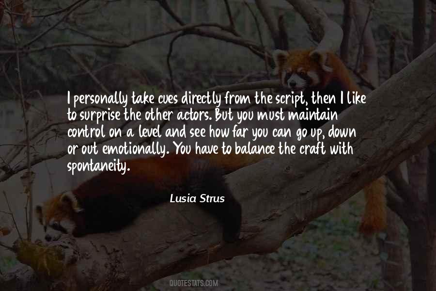 Lusia Strus Quotes #671787