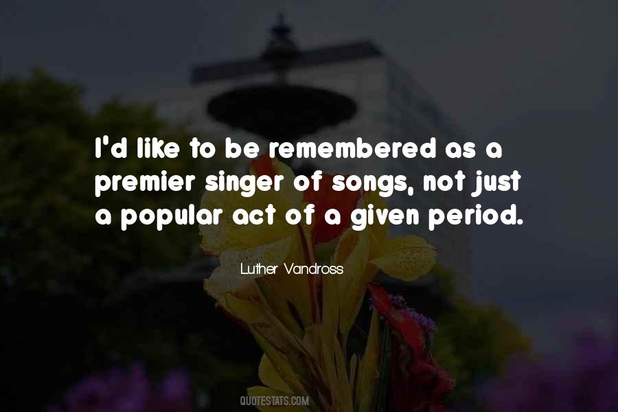 Luther Vandross Quotes #1267565